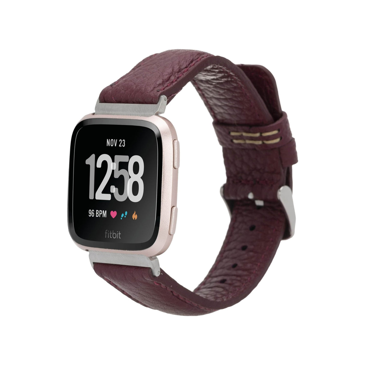 Active Pebbled Leather Fitbit Watch Band by Hardiston - premium Watch Bands - Fitbit