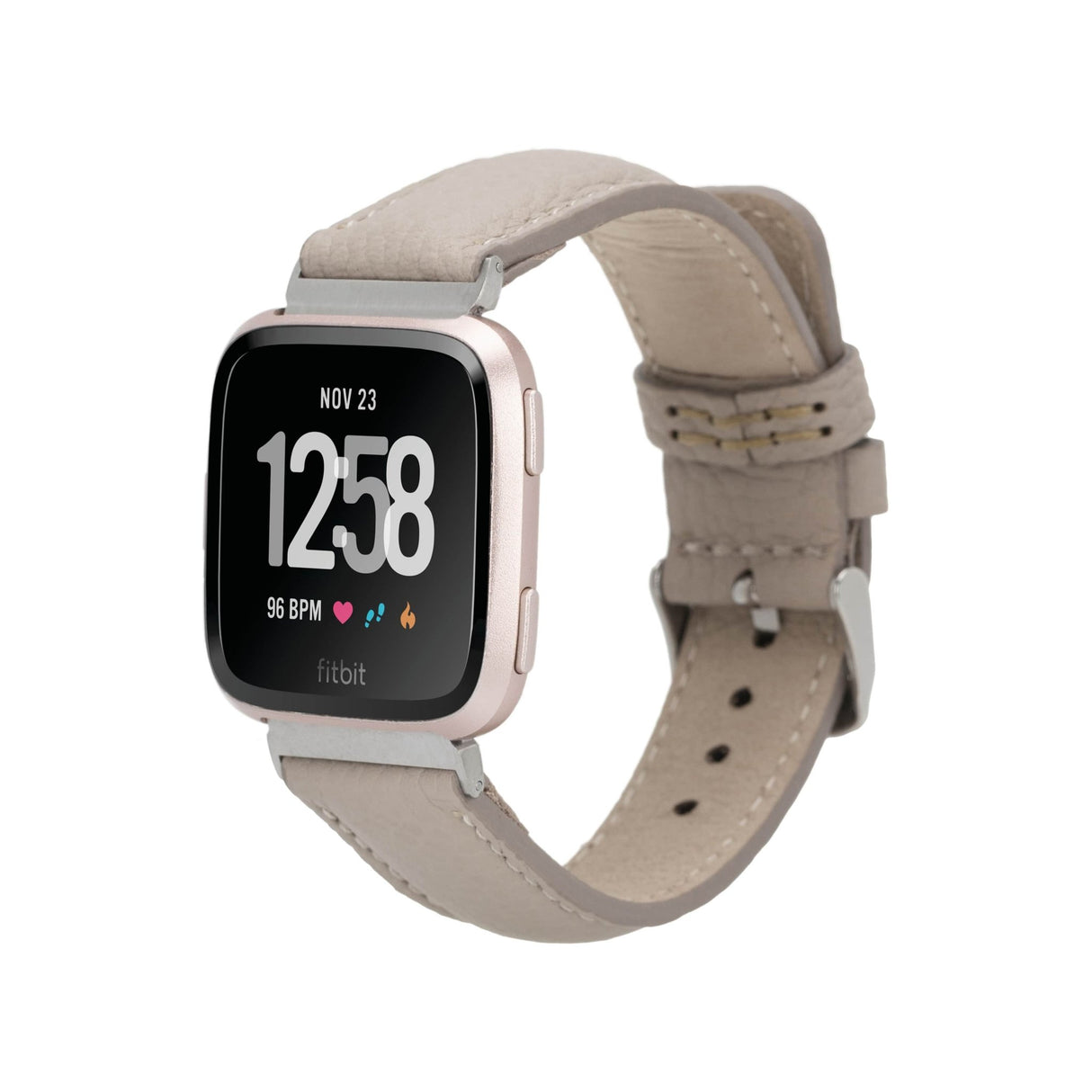 Active Pebbled Leather Fitbit Watch Band by Hardiston - premium Watch Bands - Fitbit