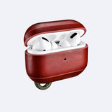 AirPods Pro Leather Protective Case Cover with Hook by Hardiston - premium AirPods Cases
