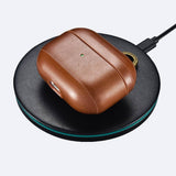 AirPods Pro Leather Protective Case Cover with Hook by Hardiston - premium AirPods Cases