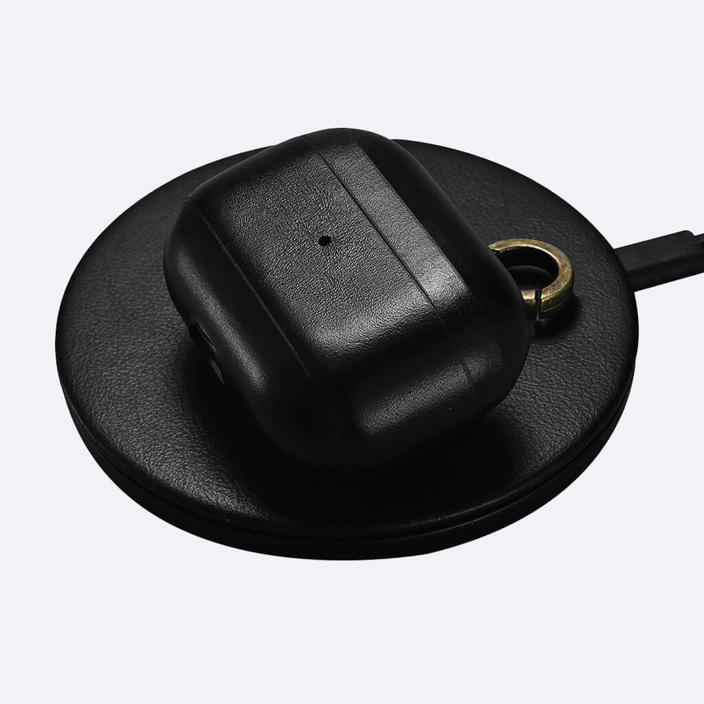 AirPods Pro Leather Protective Case Cover with Hook by Hardiston - premium AirPods Cases