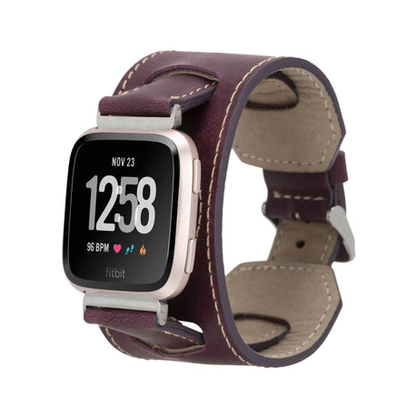 Cuff Leather Band for Fitbit Watches by Hardiston - premium Watch Bands - Fitbit