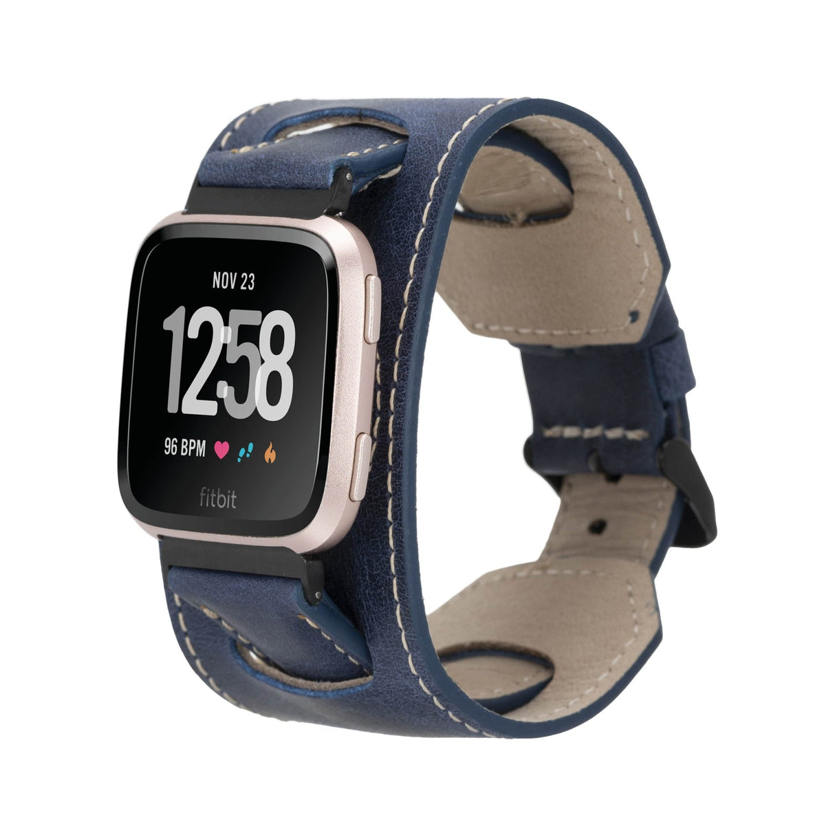 Cuff Leather Band for Fitbit Watches by Hardiston - premium Watch Bands - Fitbit