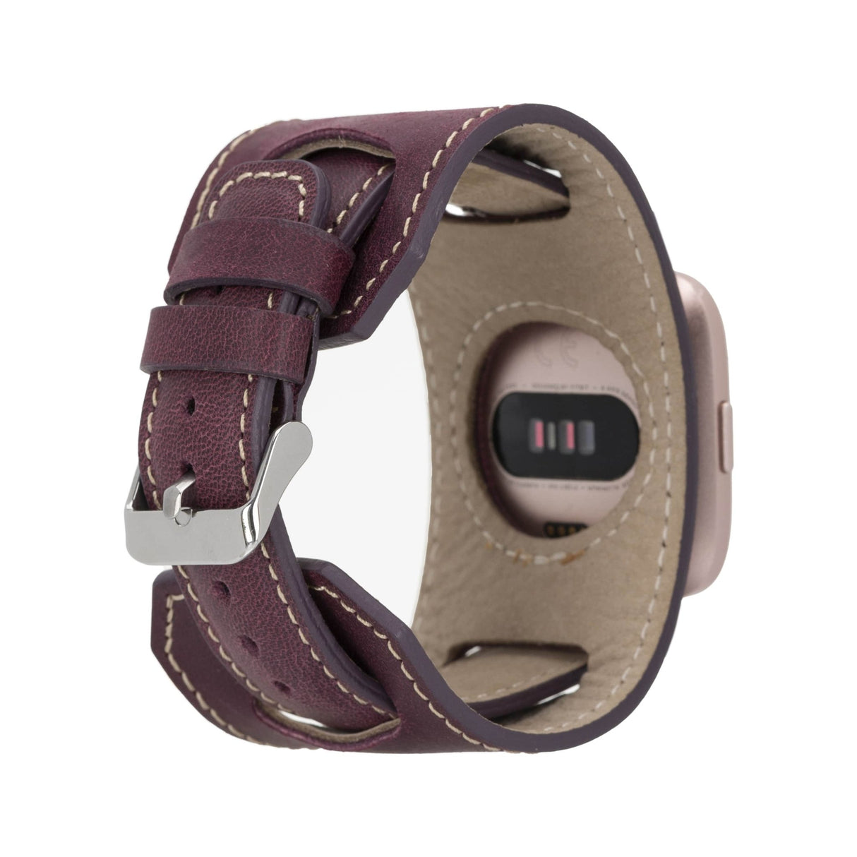 Cuff Leather Band for Fitbit Watches by Hardiston - premium Watch Bands - Fitbit