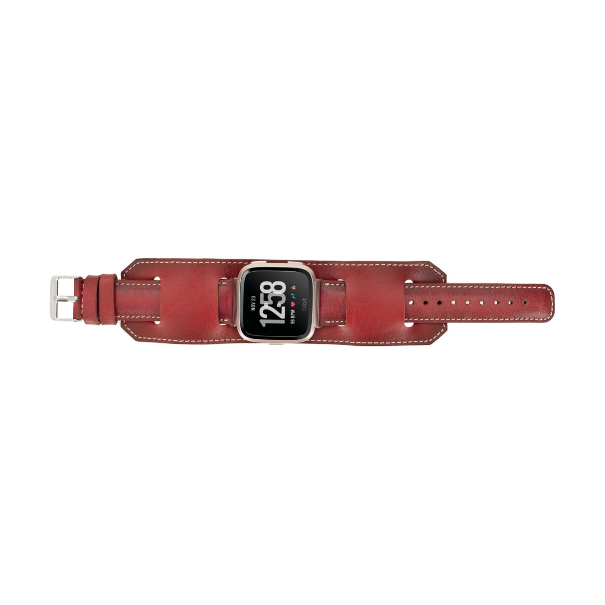 Cuff Leather Band for Fitbit Watches by Hardiston - premium Watch Bands - Fitbit