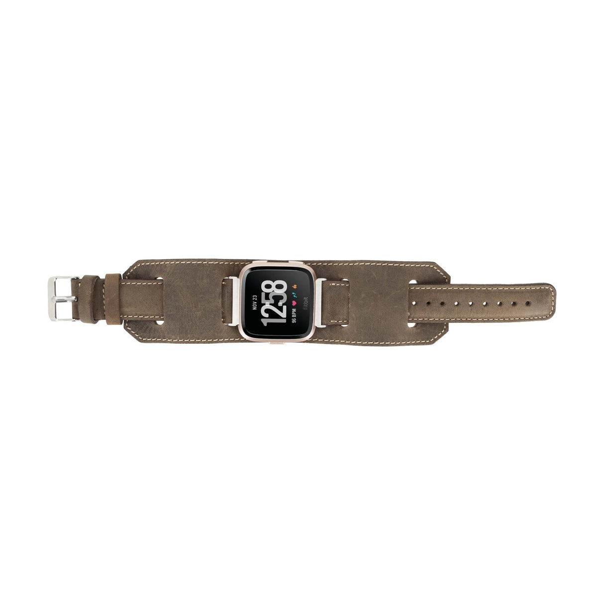 Cuff Leather Band for Fitbit Watches by Hardiston - premium Watch Bands - Fitbit