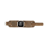 Cuff Leather Band for Fitbit Watches by Hardiston - premium Watch Bands - Fitbit
