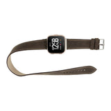 Double Tour Leather Band for Fitbit Watches by Hardiston - premium Watch Bands - Fitbit