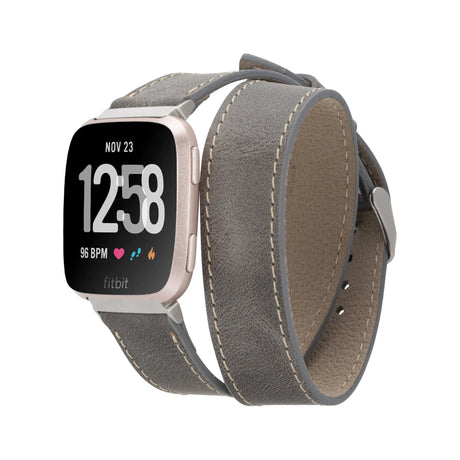 Double Tour Leather Band for Fitbit Watches by Hardiston - premium Watch Bands - Fitbit