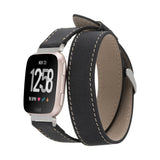 Double Tour Leather Band for Fitbit Watches by Hardiston - premium Watch Bands - Fitbit