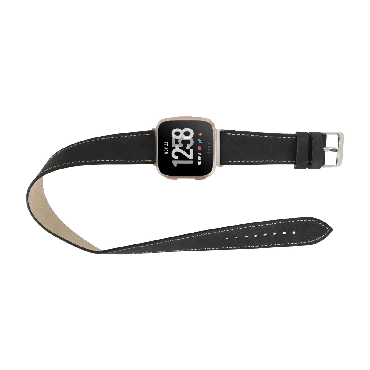 Double Tour Leather Band for Fitbit Watches by Hardiston - premium Watch Bands - Fitbit