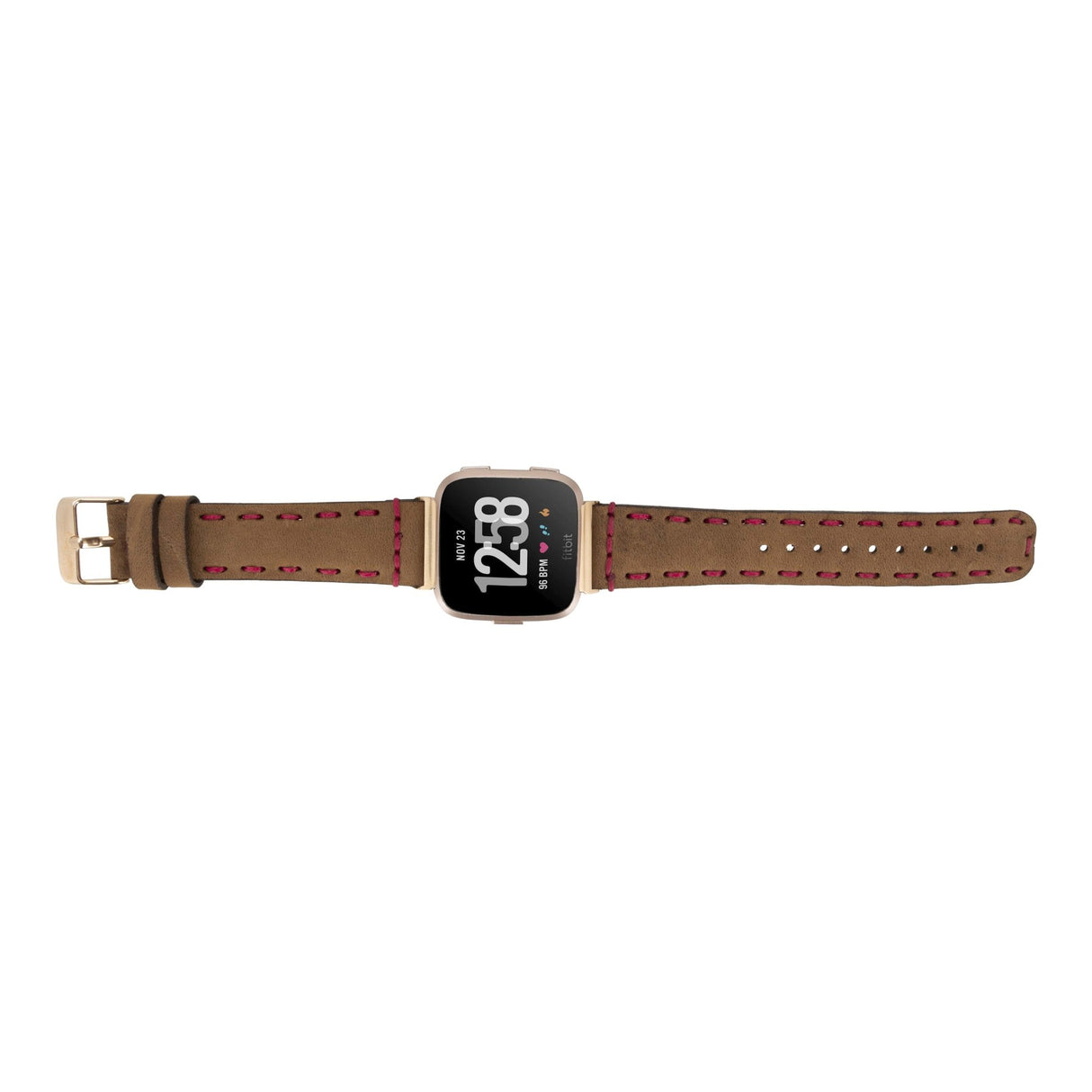 Full Stitch Leather Band for Fitbit Watch by Hardiston - premium Watch Bands - Fitbit