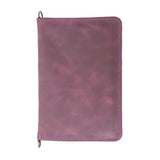 Handcrafted Leather Zipped Passport Holder with Wristlet by Hardiston - premium Passport Cases