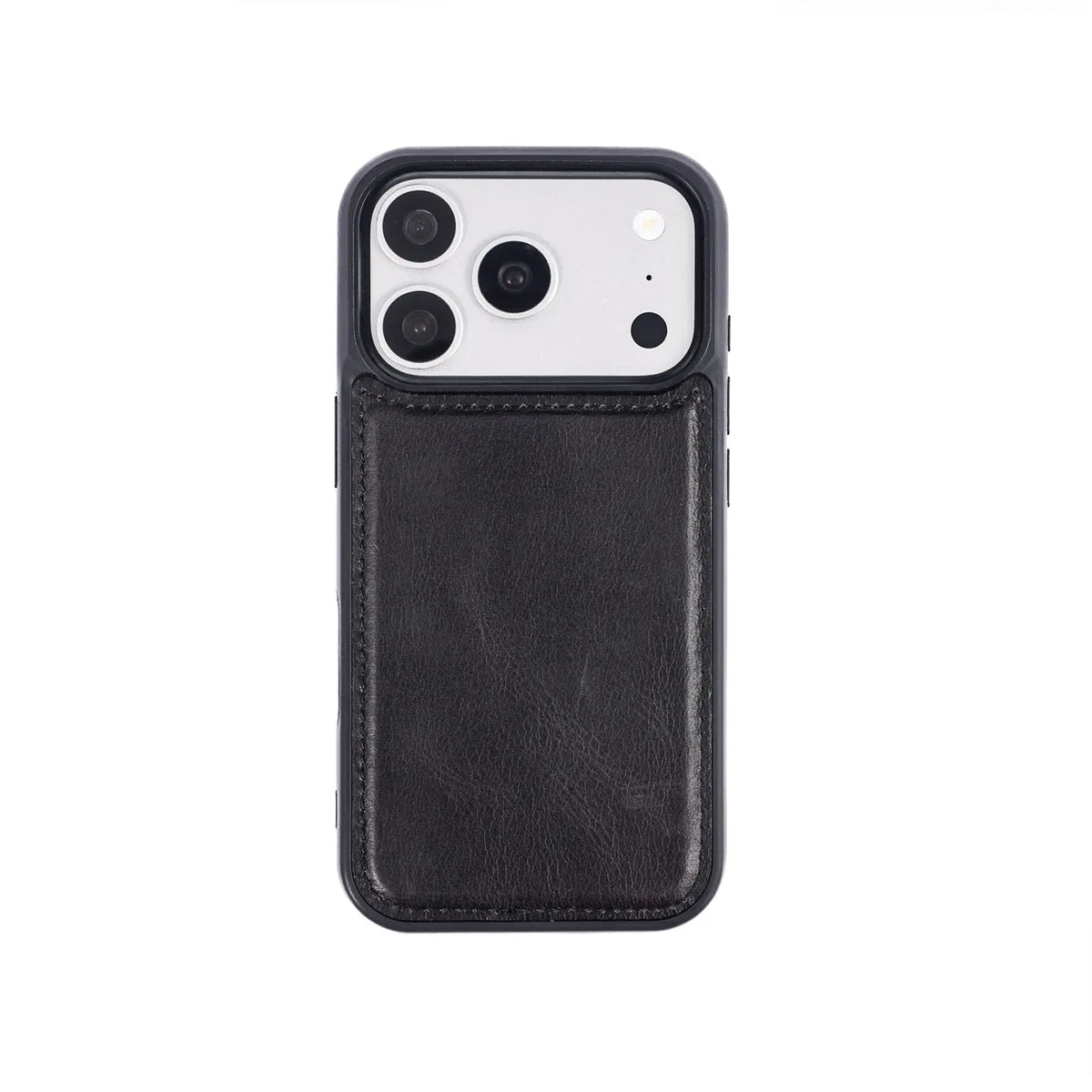 iPhone 18 Pro Max Slim Snap-On Leather Case – MagSafe & TPE Bumper by Hardiston - premium iPhone 18 Cases