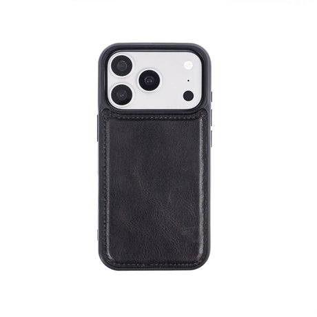iPhone 18 Pro Max Slim Snap-On Leather Case – MagSafe & TPE Bumper by Hardiston - premium iPhone 18 Cases