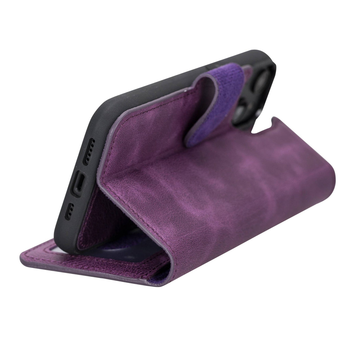 iPhone 14 Leather Wallet Case by Hardiston - premium iPhone 14 Cases