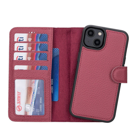 iPhone 14 Leather Wallet Case by Hardiston - premium mws_apo_generated