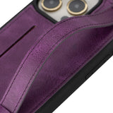 iPhone 14 Max Snap - on Leather Grip Case by Hardiston - premium iPhone 14 Cases