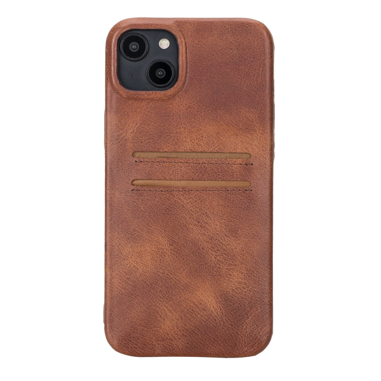 iPhone 14 Plus Leather Snap - On wallet case by Hardiston - premium iPhone 14 Cases
