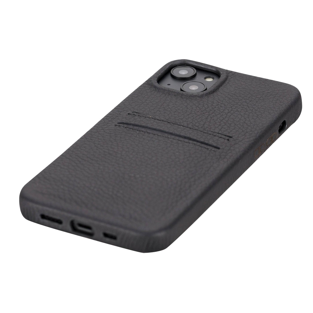 iPhone 14 Plus Leather Snap - On wallet case by Hardiston - premium iPhone 14 Cases