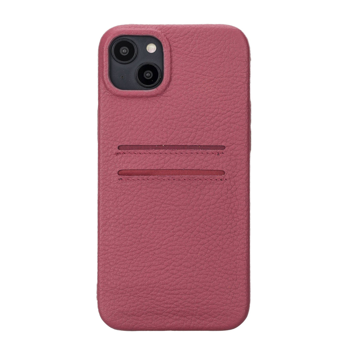 iPhone 14 Plus Leather Snap - On wallet case by Hardiston - premium iPhone 14 Cases