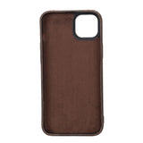 iPhone 14 Plus Leather Snap - On wallet case by Hardiston - premium iPhone 14 Cases