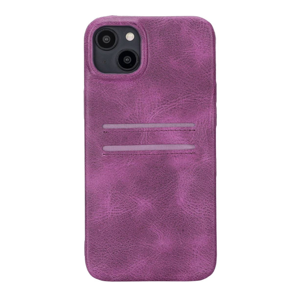 iPhone 14 Plus Leather Snap - On wallet case by Hardiston - premium iPhone 14 Cases