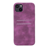 iPhone 14 Plus Leather Snap - On wallet case by Hardiston - premium iPhone 14 Cases