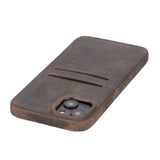 iPhone 14 Plus Leather Snap - On wallet case by Hardiston - premium iPhone 14 Cases