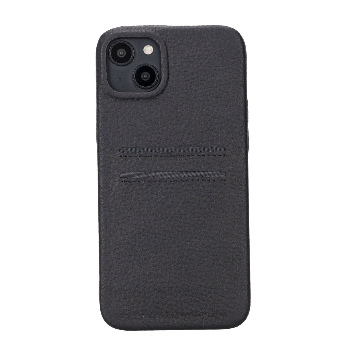 iPhone 14 Plus Leather Snap - On wallet case by Hardiston - premium iPhone 14 Cases