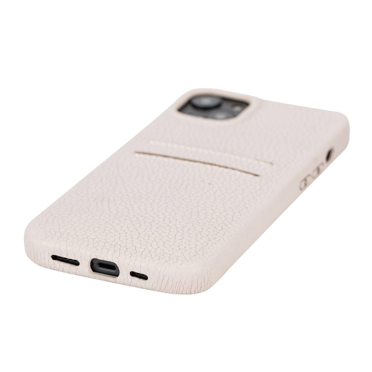 iPhone 14 Plus Leather Snap - On wallet case by Hardiston - premium iPhone 14 Cases