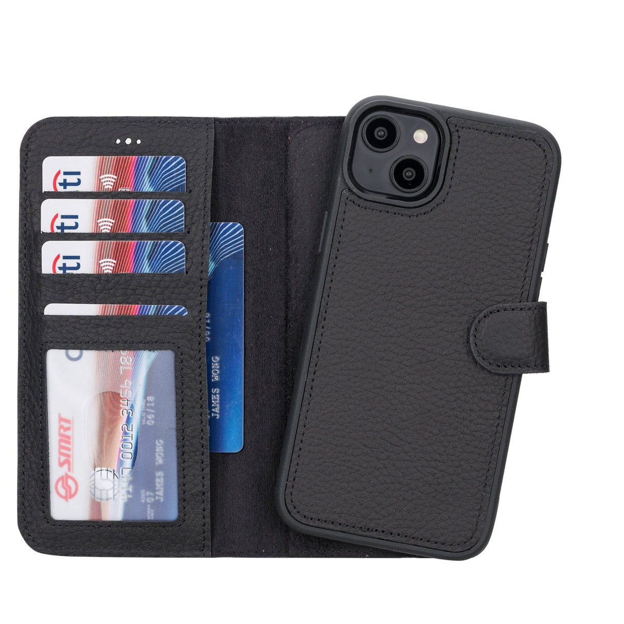 iPhone 14 Plus Leather Wallet Case by Hardiston - premium mws_apo_generated