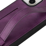 iPhone 14 Plus Snap - on Leather Grip Case by Hardiston - premium iPhone 14 Cases