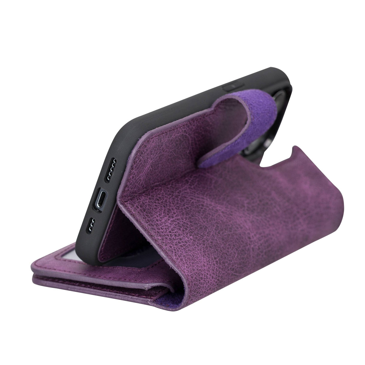 iPhone 14 Pro Dual Leather Wallet Case by Hardiston - premium iPhone 14 Cases