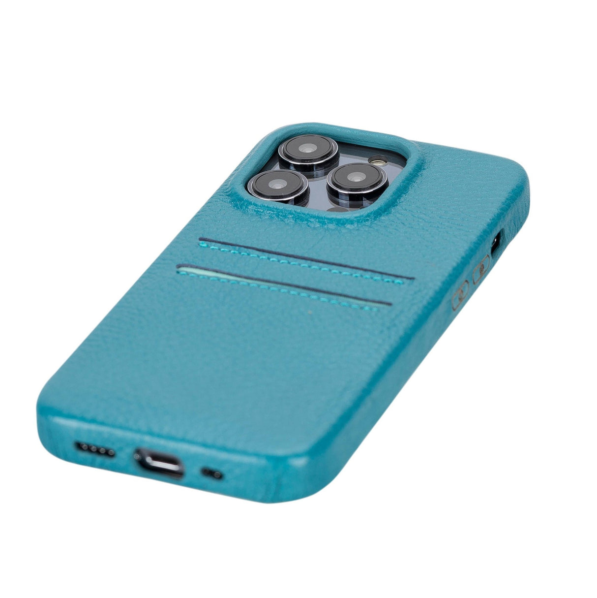 iPhone 14 Pro Leather Snap - on wallet case by Hardiston - premium iPhone 14 Cases