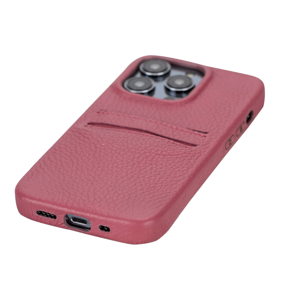 iPhone 14 Pro Leather Snap - on wallet case by Hardiston - premium iPhone 14 Cases