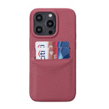 iPhone 14 Pro Leather Snap - on wallet case by Hardiston - premium iPhone 14 Cases
