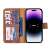 iPhone 14 Pro Leather Wallet Case by Hardiston - premium iPhone 14 Cases