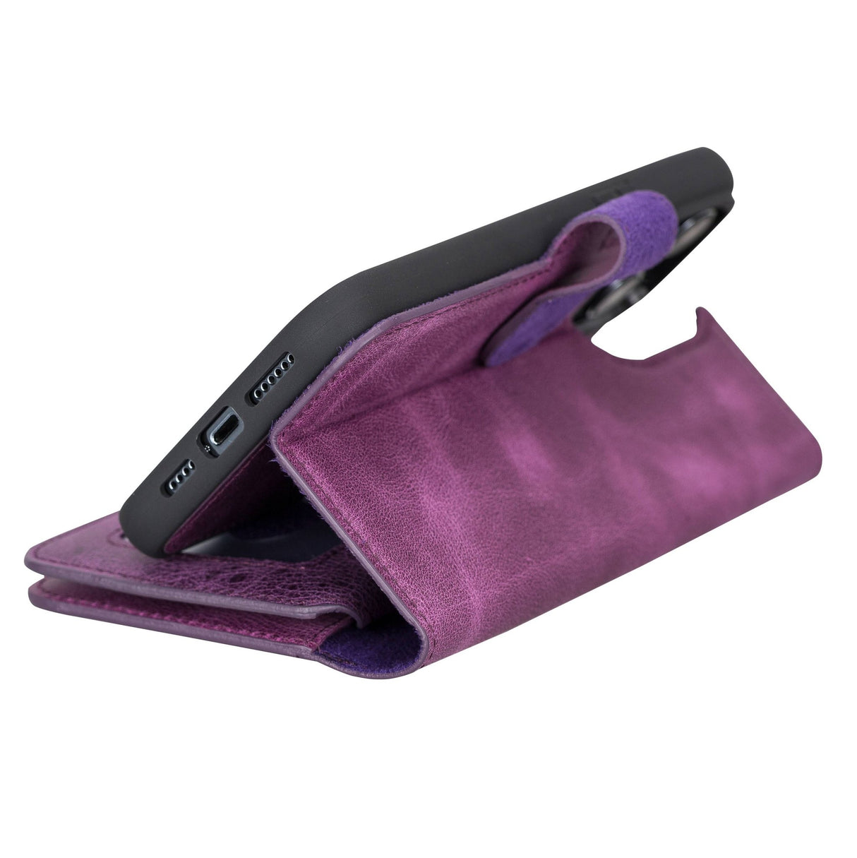 iPhone 14 Pro Max Dual Leather Wallet Case by Hardiston - premium iPhone 14 Cases