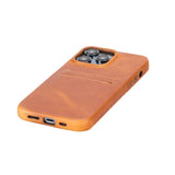 iPhone 14 Pro Max Leather Snap - on wallet phone case by Hardiston - premium iPhone 14 Cases
