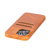 iPhone 14 Pro Max Leather Snap - on wallet phone case by Hardiston - premium iPhone 14 Cases