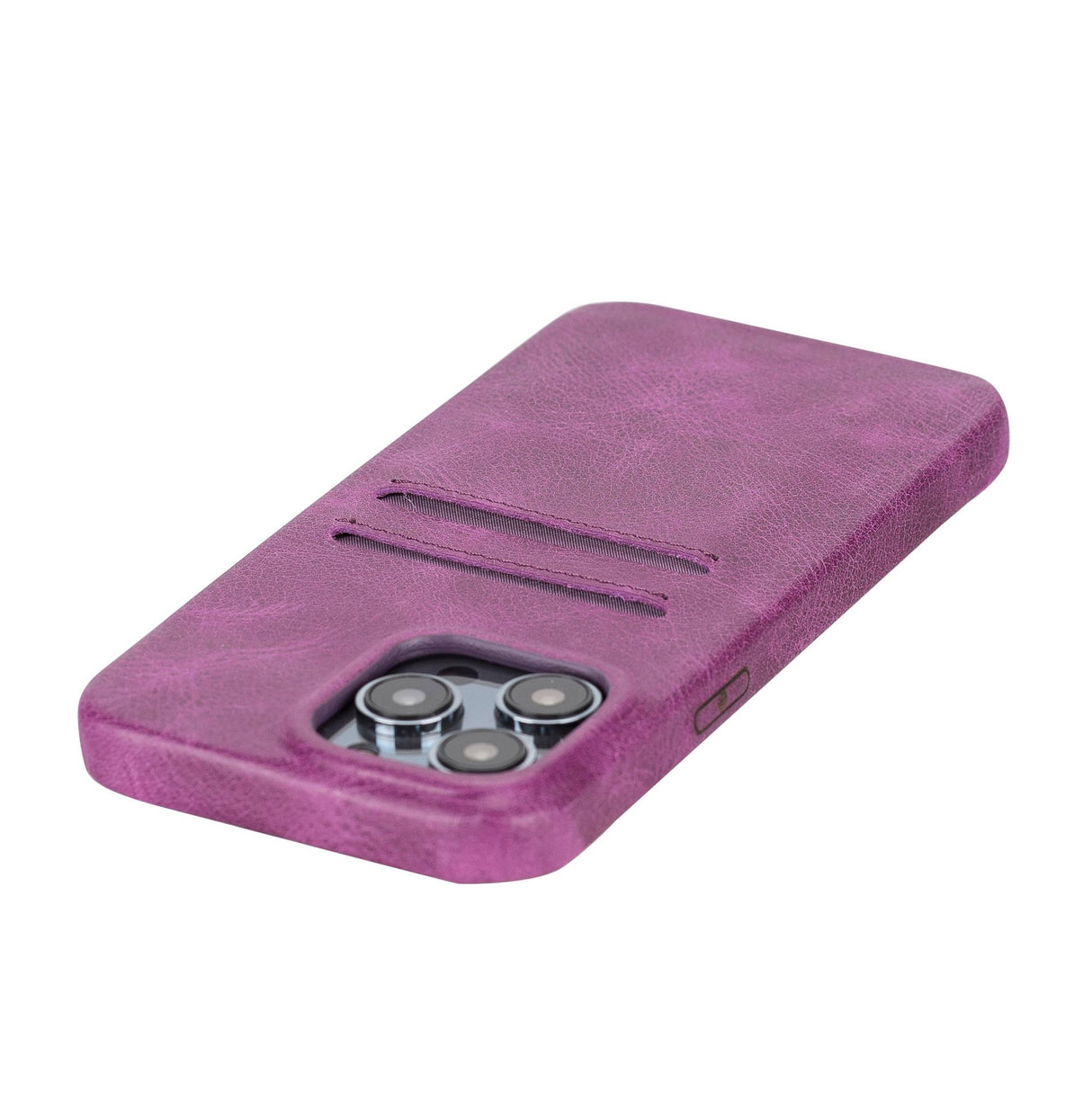 iPhone 14 Pro Max Leather Snap - on wallet phone case by Hardiston - premium iPhone 14 Cases