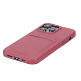 iPhone 14 Pro Max Leather Snap - on wallet phone case by Hardiston - premium iPhone 14 Cases