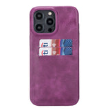 iPhone 14 Pro Max Leather Snap - on wallet phone case by Hardiston - premium iPhone 14 Cases