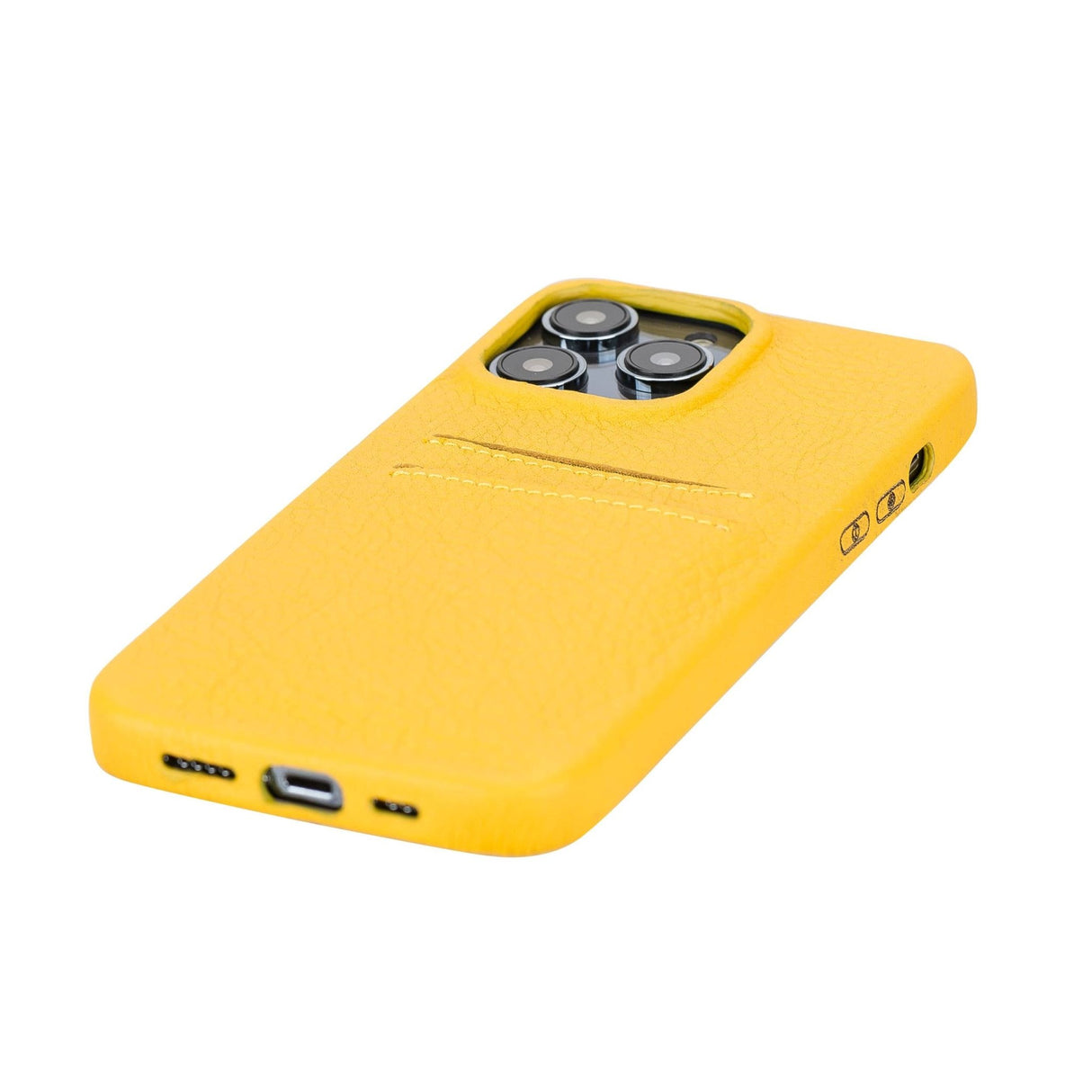 iPhone 14 Pro Max Leather Snap - on wallet phone case by Hardiston - premium iPhone 14 Cases
