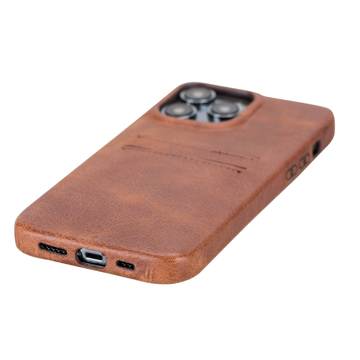 iPhone 14 Pro Max Leather Snap - on wallet phone case by Hardiston - premium iPhone 14 Cases