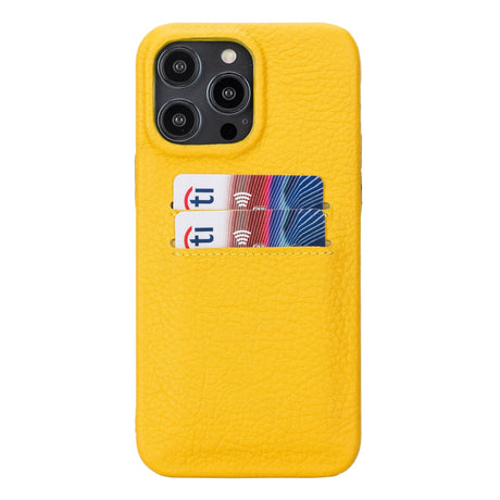 iPhone 14 Pro Max Leather Snap - on wallet phone case by Hardiston - premium iPhone 14 Cases
