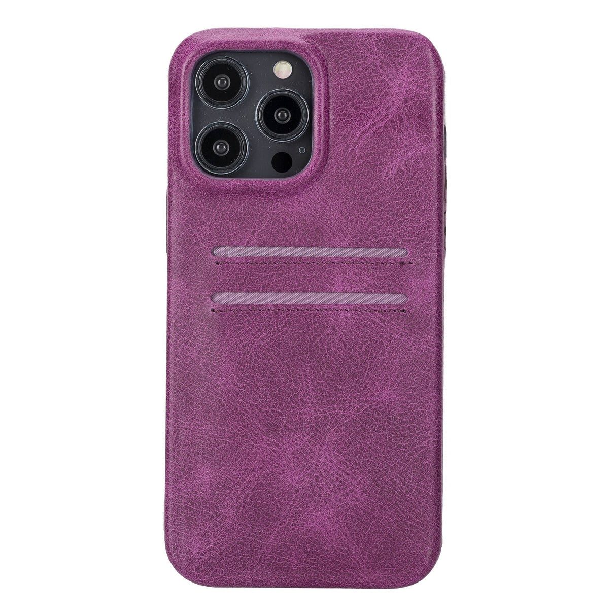 iPhone 14 Pro Max Leather Snap - on wallet phone case by Hardiston - premium iPhone 14 Cases