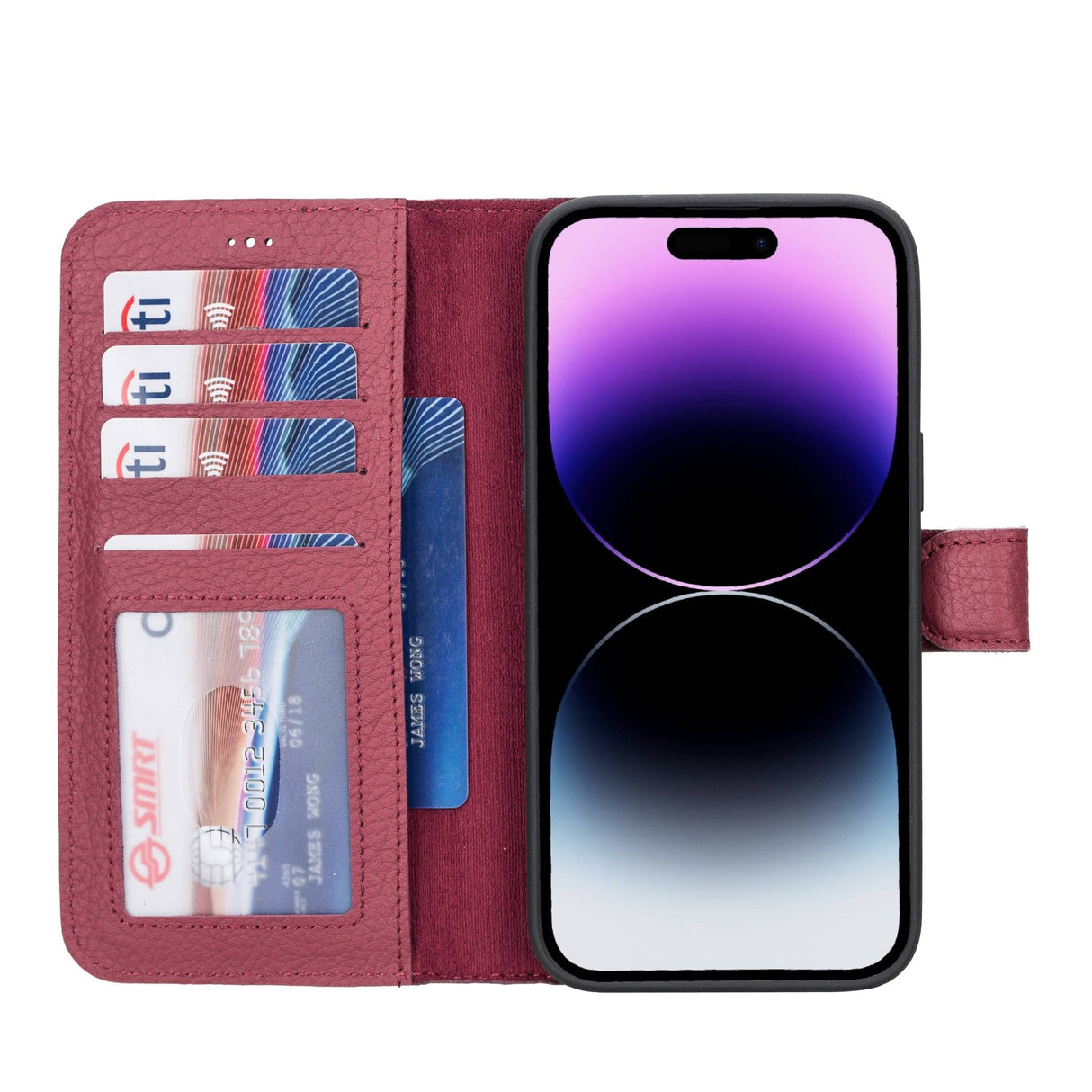 iPhone 14 Pro Max Leather Wallet Case by Hardiston - premium iPhone 14 Cases