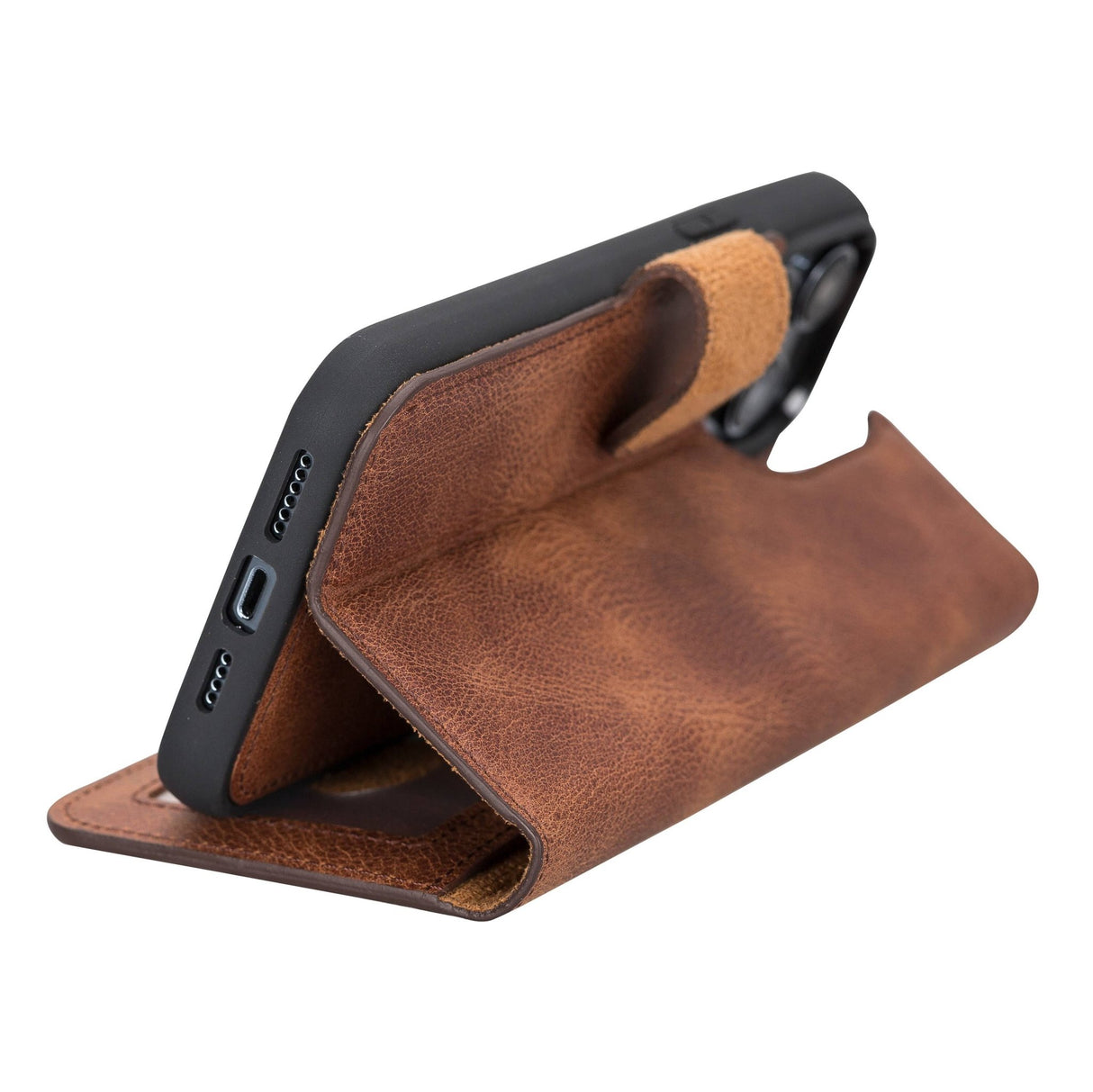 iPhone 14 Pro Max Leather Wallet Case by Hardiston - premium iPhone 14 Cases